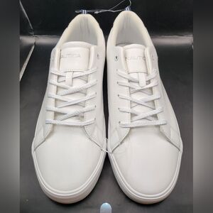 Nautica Graves Men's White Lace Up Flat Sneakers Size 13 NWOT
